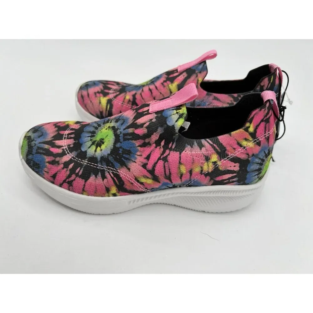 MTA sport Ortholite Multi Color Shoe Girls Size‎ 3, Slip On